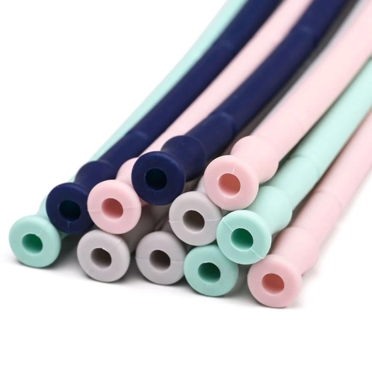 Sustainable Eco Friendly Silicone Reusable Drinking Straw