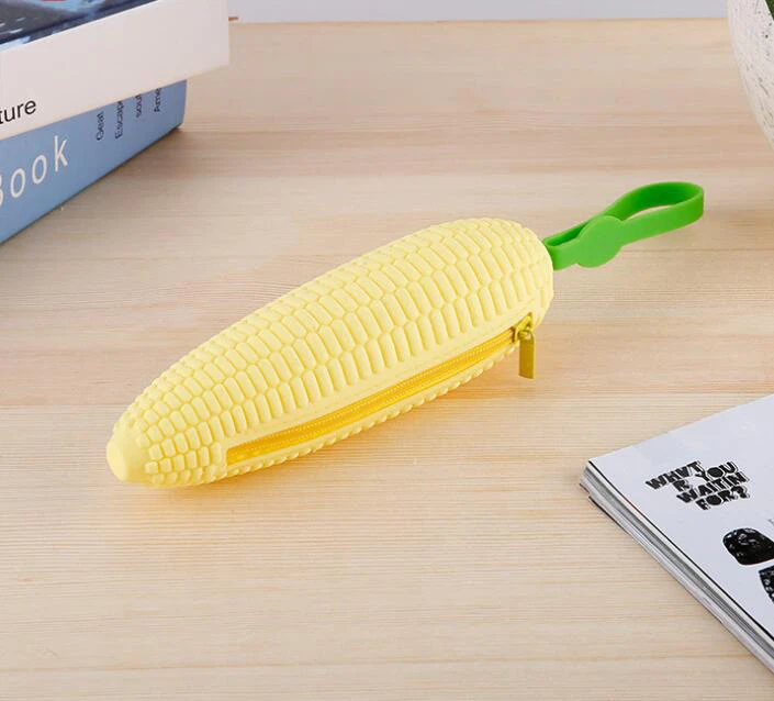 Girls Cute Travel Cosmetic Bag Children's Silicone Coin Purse