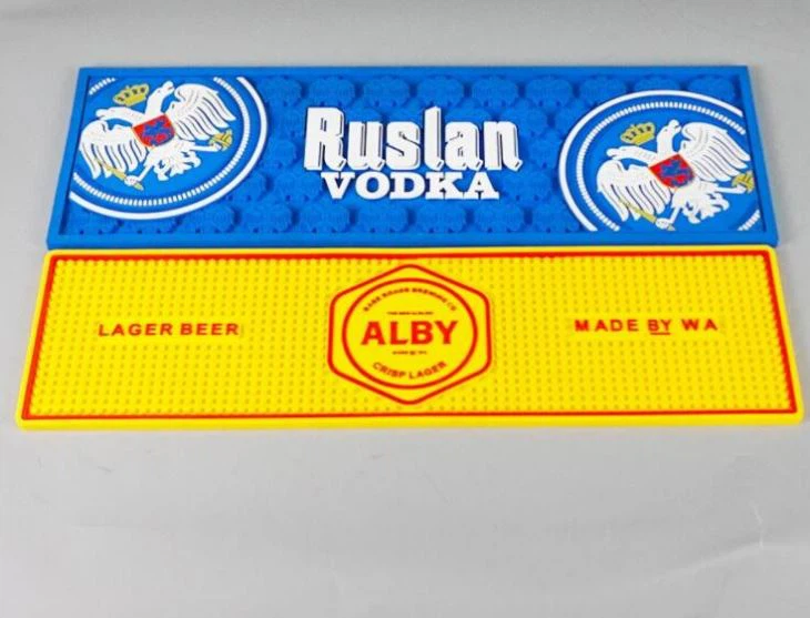 Personalized PVC Beer Mat For Bar Using