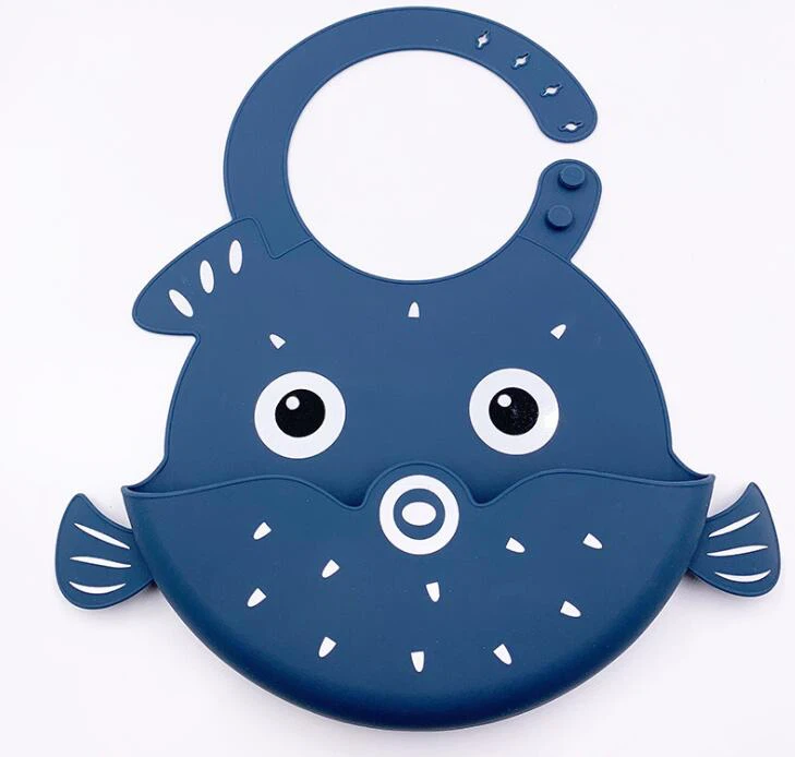 Printing Waterproof Baby Silicone Bib