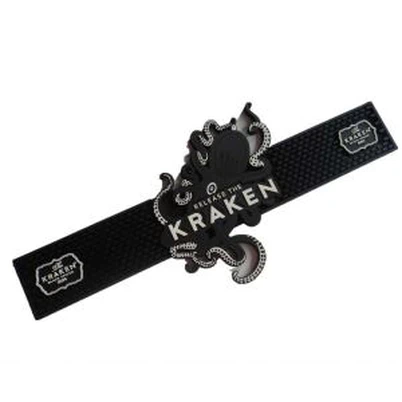 Serin Tasarım PVC Siyah Servis Bar Damlama Matı