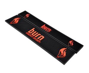 Bira Aksesuarları Kaymaz 100% PVC Özel Logo Çubuk Runner Kauçuk Paspas
