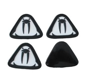 Kabartma Etiket PVC Silikon Ayakkabı Ve Şapka Giyim Ticari Marka