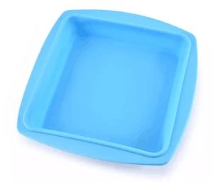 Dekorasyon için Fırın Bakeware Yapışmaz Silikon Bardak Kek Kalıbı