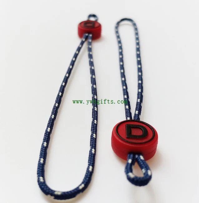 2D Embossed PVC Zipper Slider Head For BGarment And Bags