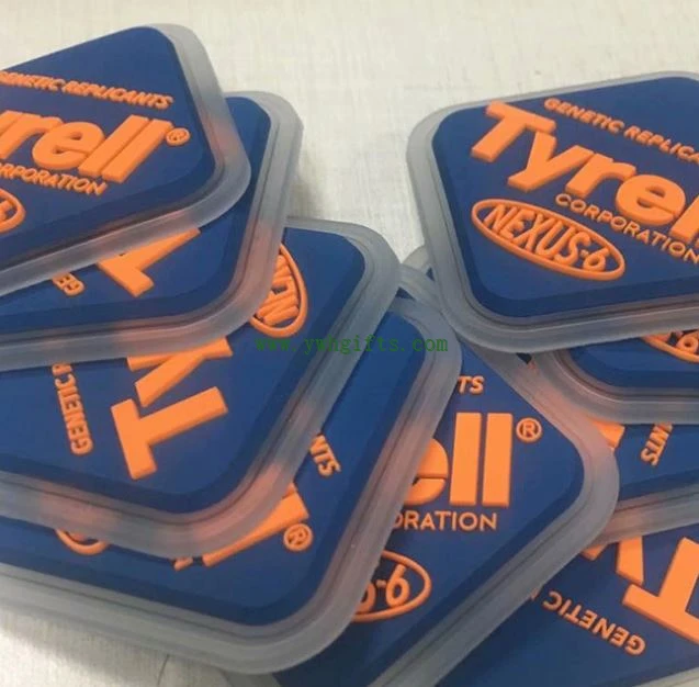 Clothing Garment Silicon 3D Patch Logo Printed Silicon Label