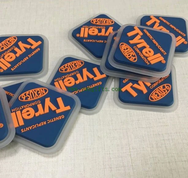 Clothing Garment Silicon 3D Patch Logo Printed Silicon Label