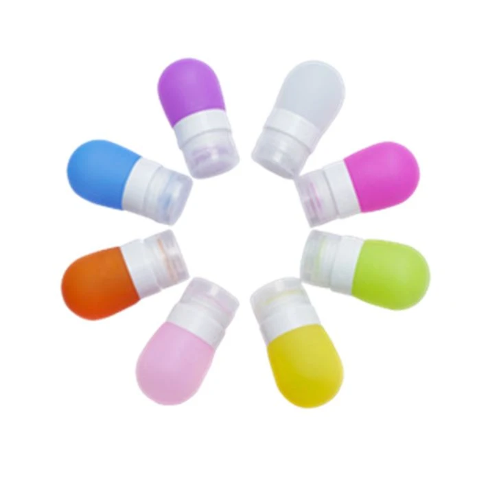 Silicone PortableTravel Bottle For Lotion Shampoo Bath Cosmet