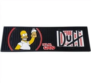 Bar Kauçuk Paspas Suyu Absorbe Ediyor Reklam Pvc Barmat Bira Barı Damla Runner