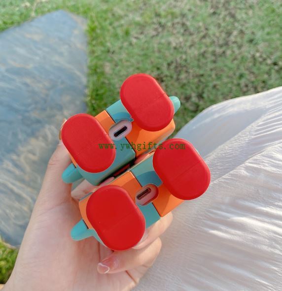 3D New Silicone Protective Cover Case For Apple Airpods